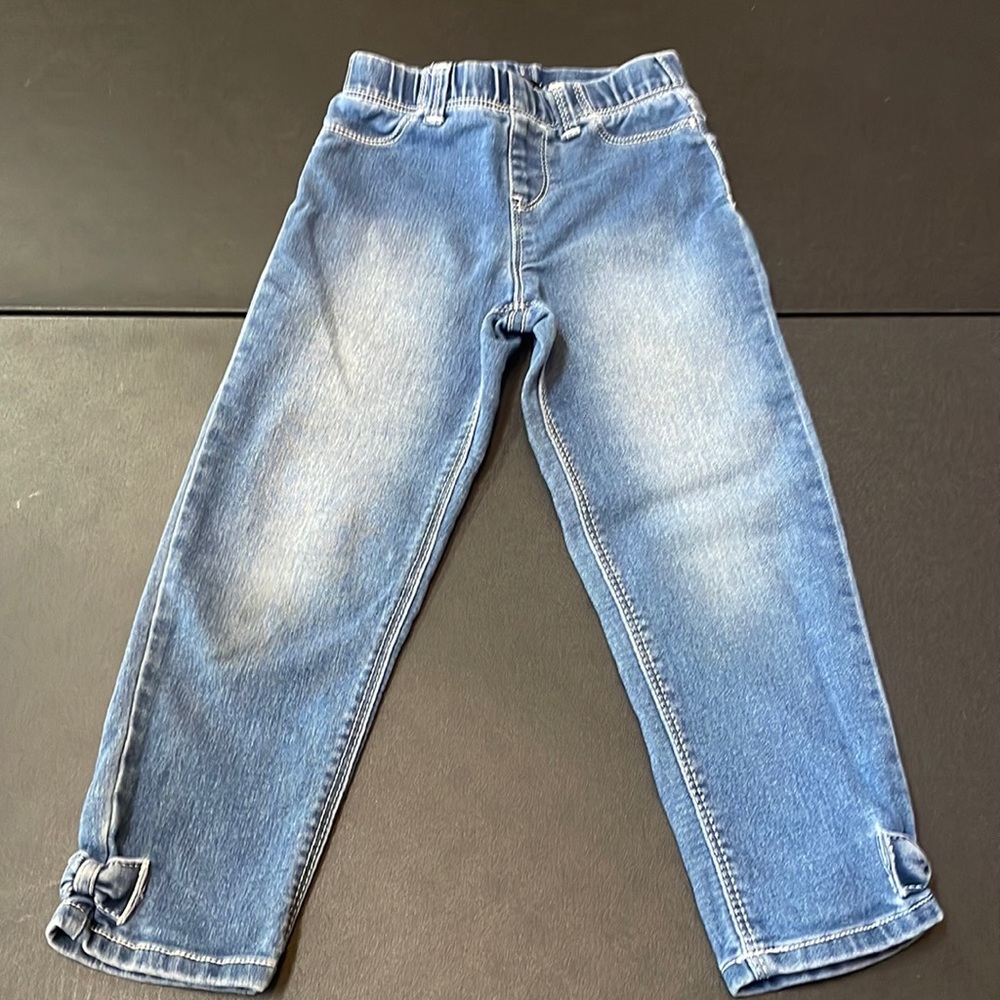 Jordache jeans, elastic waist